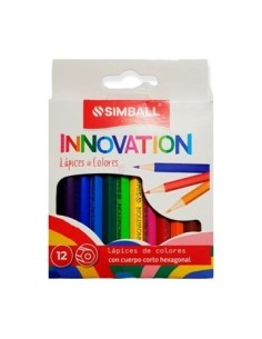 Lapices Color X 12 Corto Innovation Simball 0215019912 Spp01 (b12)