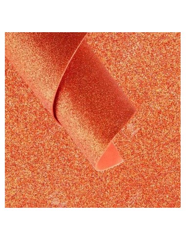 Goma Eva Glitter Naranja Pax Rexon Cbx Kob01 (b5/10)