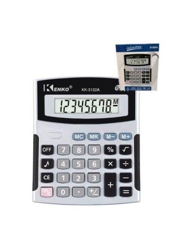 Calculadora 8 Dig. 14x11cm Calcumax 515664/515650 Pen01