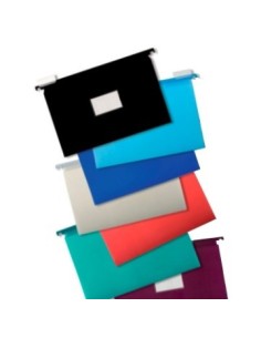 Carpeta Colgante C/visor Pvc Color/ Pastel Lama Su307f