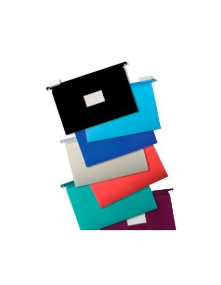 Carpeta Colgante C/visor Pvc Color/ Pastel Lama Su307f