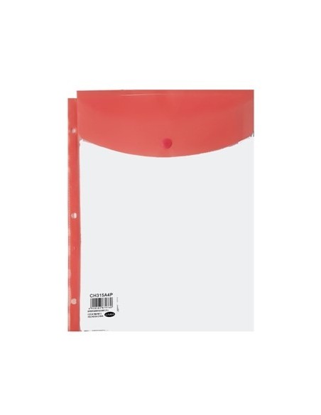 Folio A4 Pvc P/carpeta Boton Pvc Color Lama Ch315a4 8103 Fw