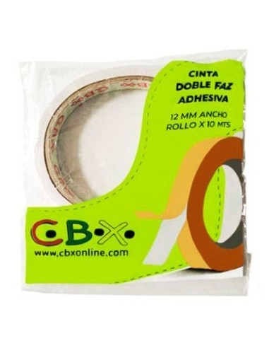 Cinta Adhesiva 12x10 Mts Doble Faz Df12x10 Cbx (b240)