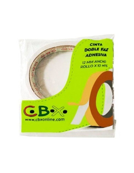Cinta Adhesiva 12x10 Mts Doble Faz Df12x10 Cbx (b240)