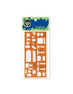 Plantilla Sanitario Esc 1:20 Pizzini 5817 Pz01