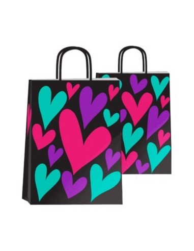 Bolsa 22x10x30 Diseno Fantasia Surtidas Romi (b100)