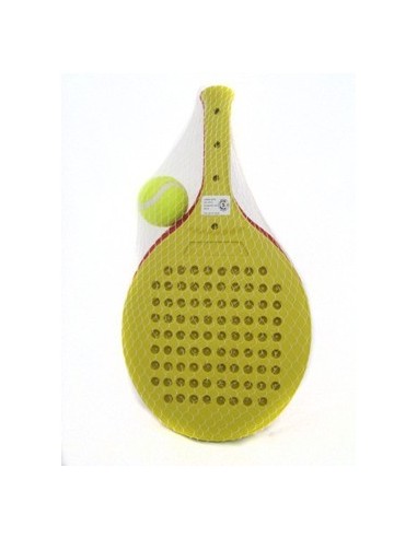 Paletas Playeras X2 Plast. C/pelotita 0028 Irv05 (b6)