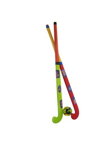 Juego Palos De Hockey C-bocha Y Estuche 429 Moz01 -b12-