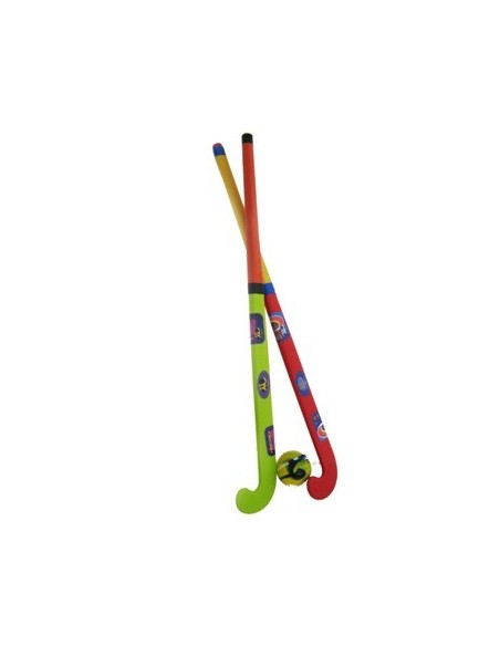 Juego Palos De Hockey C-bocha Y Estuche 429 Moz01 -b12-