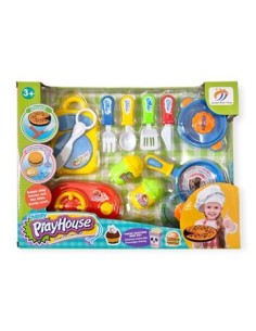 Set Cocina Play House C-accesorios En Caja Sd17112