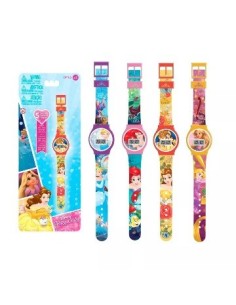 Reloj Pulsera Dig  5 Funciones Princesas Dprj6 Tk03