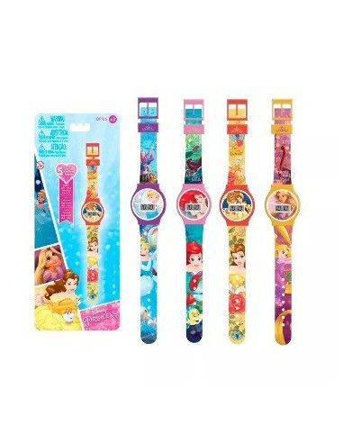 Reloj Pulsera Dig  5 Funciones Princesas Dprj6 Tk03