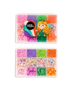 Set P/armar Pulseras Caja Chica 12 Div. Look 01-02-03-04-05-07