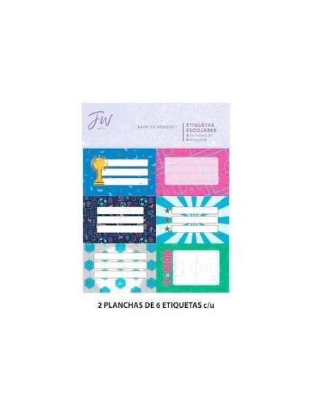 Rotulos X12  Varon Surtido 999747- 999749-999741-999740 Fw(b6)