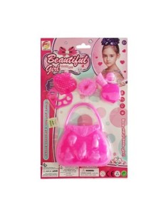 Set Belleza X4pzas Carterita C-acc En Blister Beautiful Girl 60648 50579 Seb01