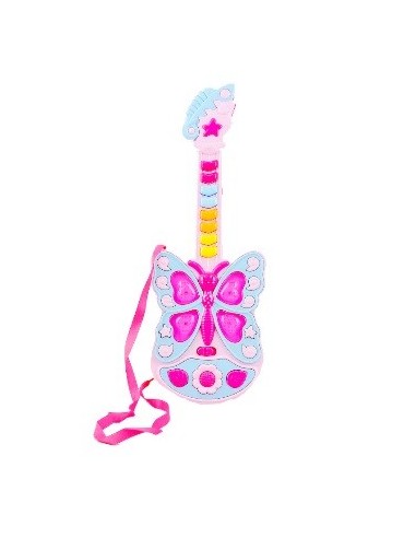Guitarra 44x15cm Mariposa En Bolsa Fd40090 Sf01