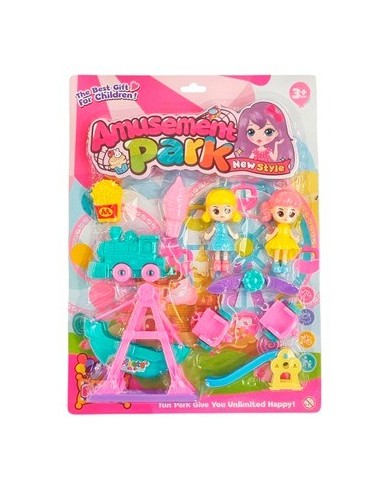 Set Parque De Diversiones C-acceosrios Sd22603 Sd21451 Pk01