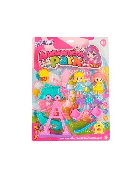 Set Parque De Diversiones C-acceosrios Sd22603 Sd21451 Pk01