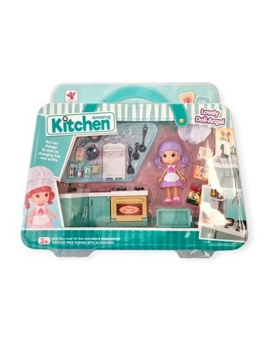 Set Cocina 17pzas C-muneca En Caja Sd22624 Pk01