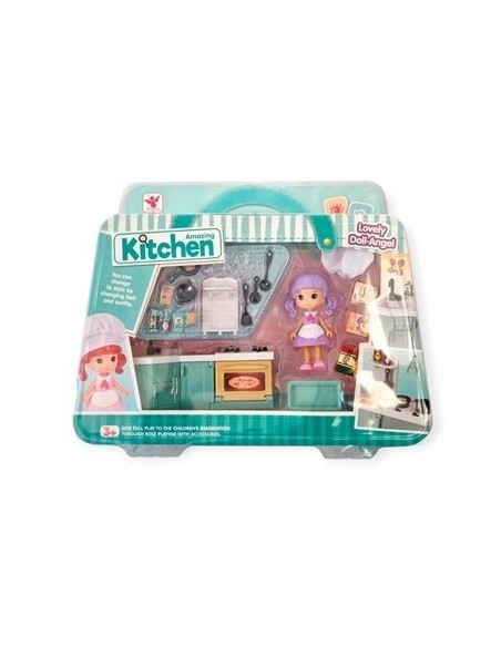 Set Cocina 17pzas C-muneca En Caja Sd22624 Pk01