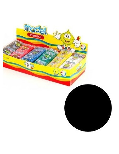 Plastilina X1 Unid Negra
