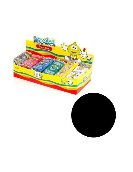 Plastilina X1 Unid Negra