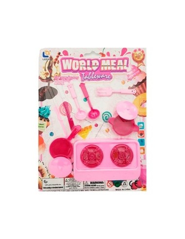 Set Cocina 10pzas Blister A200341 Pub02