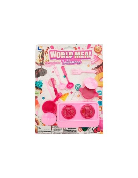 Set Cocina 10pzas Blister A200341 Pub02