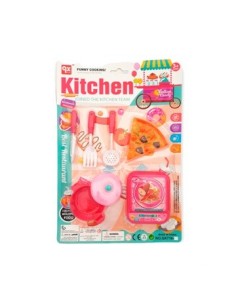 Set Cocina X7 Pzas Comida Y Utensilios En Blister Kitchen 50634 Seb01