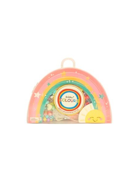 Set Bijou 9div.arco Iris/ostra En Caja 28909/28908/col01 (b12)