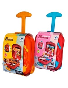 Valija Hamburguesa-helado C-ruedas Ju0001 Ju0002 Pri02