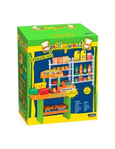 Supermercado 59 Piezas C-scanner C-luz  Caja P Gourmet 2002 Lio01