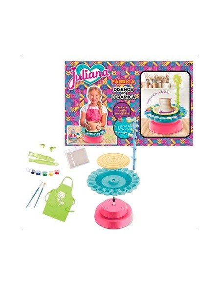 Juliana Fabrica Disenos De Ceramica A Pilas En Caja