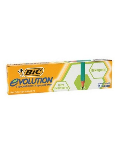 Lapiz Negro X12 Hb Evolution 1102682 Bic -b6-