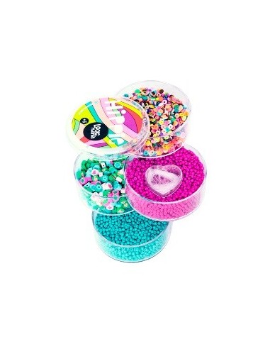 Set P- Armar Pulseras Tubo Chico 4 Compart  Look80 Look