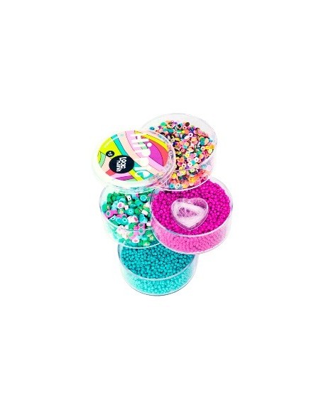 Set P- Armar Pulseras Tubo Chico 4 Compart  Look80 Look