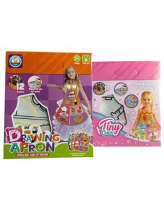 Set Delantal P/pintar 55918 55919 Seb01