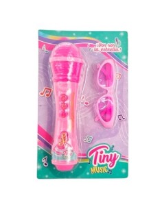 Microfono + Anteojos C-pilas Tiny Music 75533 551234 55124 Seb01