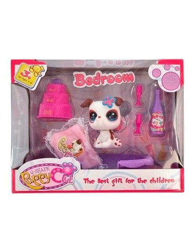 Mascota En Caja C-cama Y Accesorios Cl2110b-9-12