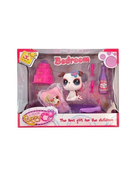 Mascota En Caja C-cama Y Accesorios Cl2110b-9-12