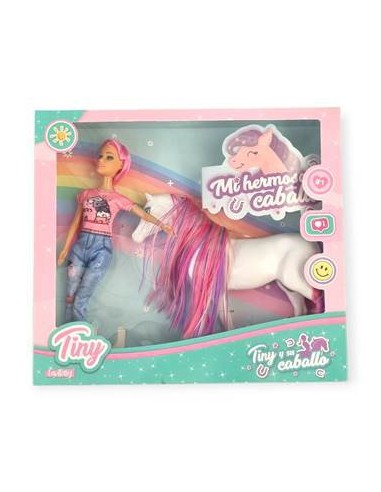 Muneca 25cm Tiny Mi Hermoso Caballo 53472 Seb01