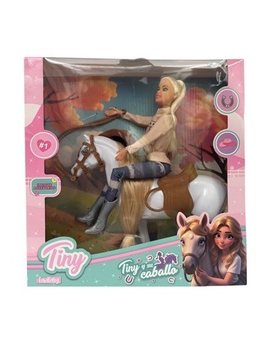 Muneca Tiny C-caballo C-accesorios 75399 55036 Seb01