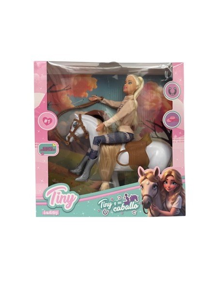 Muneca Tiny C-caballo C-accesorios 75399 55036 Seb01