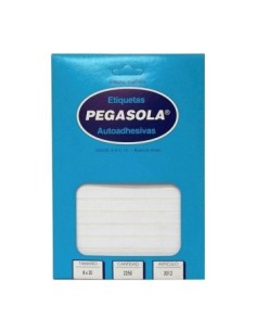 Etiquetas 8x20mm Caja  Art 3012 Pegasola -b100-