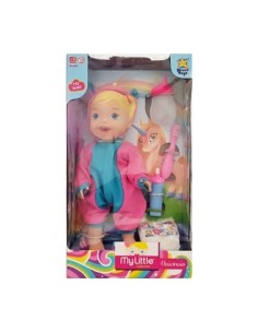 Muneca Unicornio En Panales C/acc. Ikdiv016 Isa01