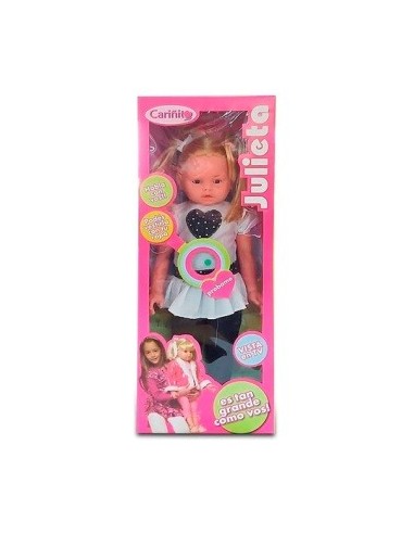 Muneca Julieta 80cm Habla 530 Carinito Jte01