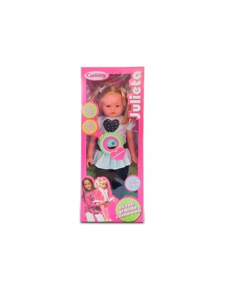 Muneca Julieta 80cm Habla 530 Carinito Jte01