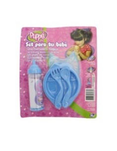 Mamadera Magica Con Cubiertos Y Babero 466 Moz01 -b1-