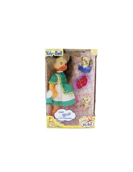 Muneca Marilu Y Sus Mascotas Caja Yoly-bell 326 Petit -b4-