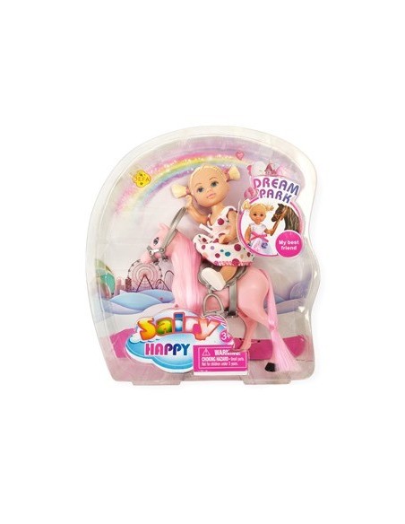 Muneca 12cm Sairy  Paseo En Caballo En Caja Sd22775 Pk01